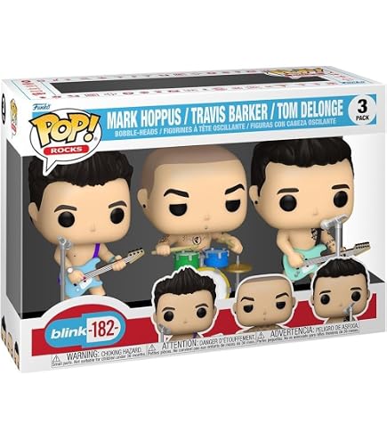 Amazon.co.jp: Funko POP Rocks Mark Hoppus、Travis Barker&Tom
